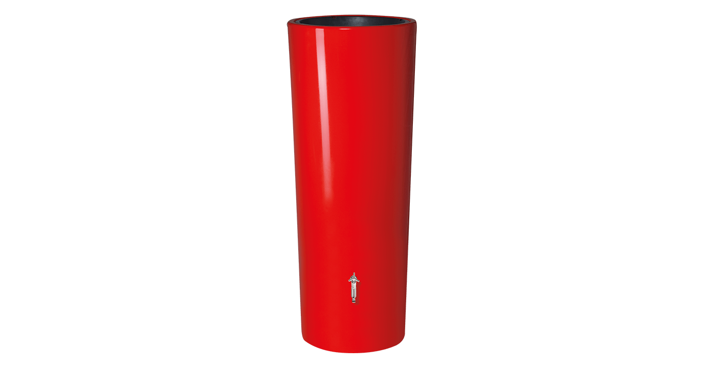 Regenton Color Tomato 350L beplantbaar zonder kraantje