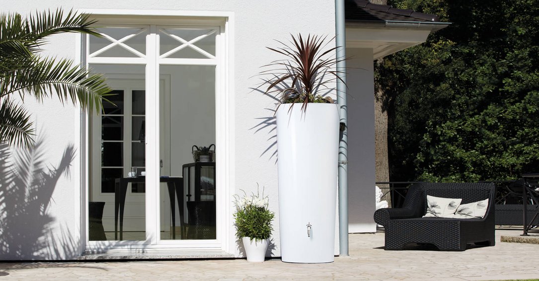 Regenton Color Cocos 350L beplantbaar zonder kraantje - Afbeelding 2